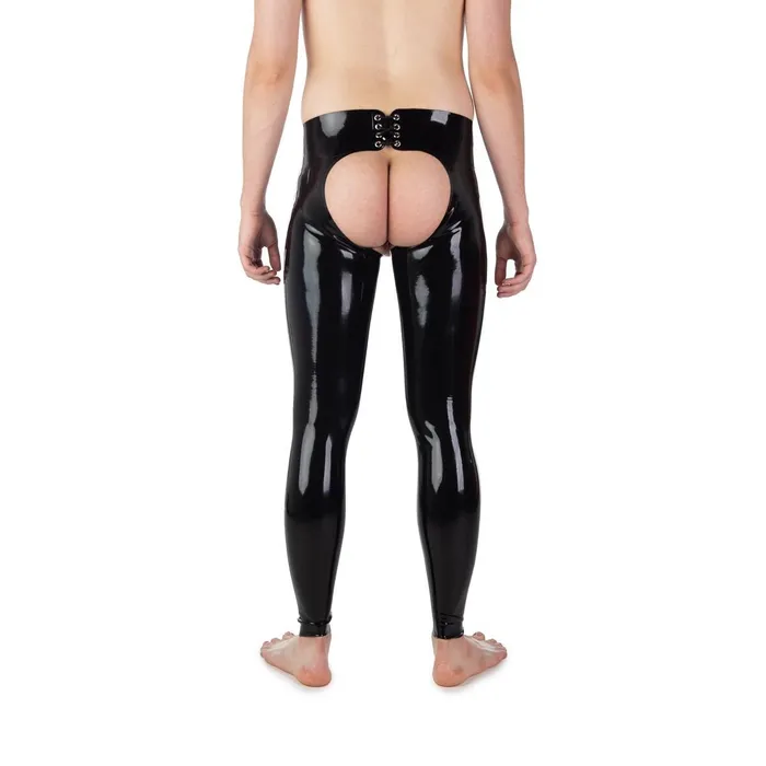 Rubber Skin Chaps Black REGULATION Dildos
