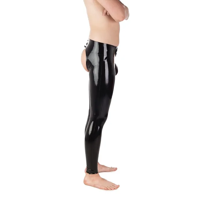 Rubber Skin Chaps Black REGULATION Dildos