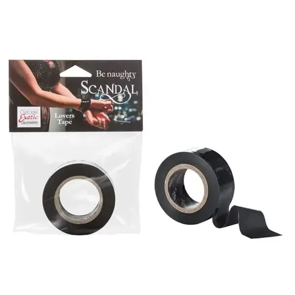 Scandal Lovers Tape Black CalExotics Anal