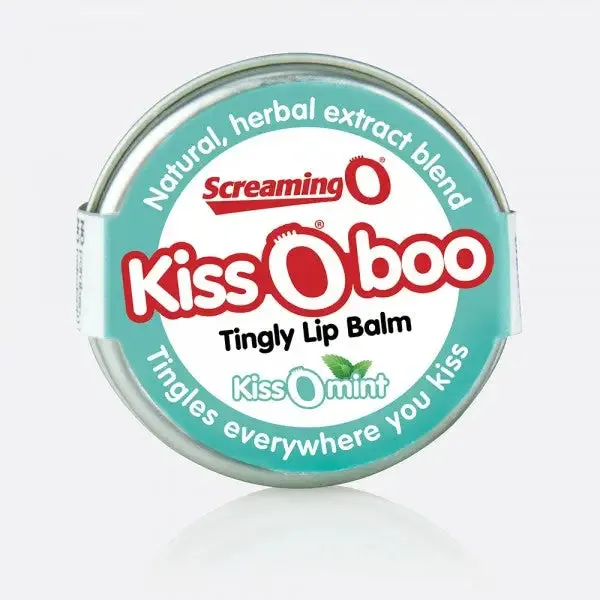 Screaming O Vibrators Kiss O Boo Tingly Lip Balm