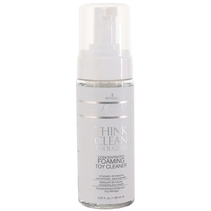 Sensuva Vibrators Think Clean Thoughts Foaming Toy Cleaner 507oz