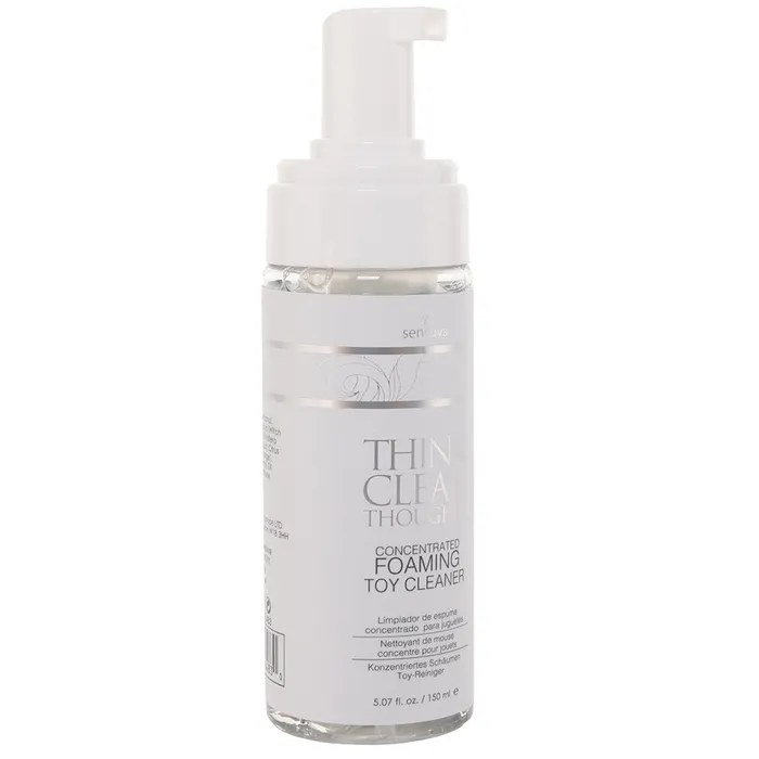 Sensuva Vibrators Think Clean Thoughts Foaming Toy Cleaner 507oz Sensuva Vibrators Think Clean Thoughts Foaming Toy Cleaner 507oz