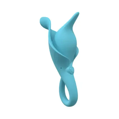 SHOTS AMERICA Vibrators LoveLine Lily 10 Speed Clitoral Vibe Sealed Silicone Rechargeable Submersible Blue SHOTS AMERICA Vibrators LoveLine Lily 10 Speed Clitoral Vibe Sealed Silicone Rechargeable Submersible Blue