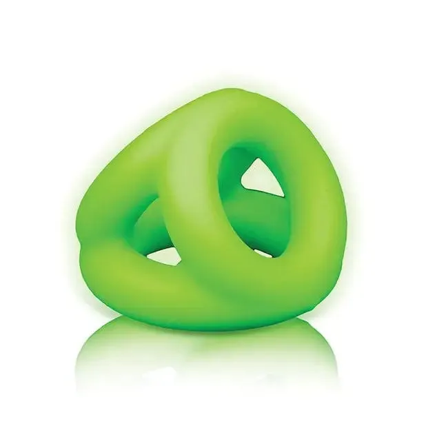 Shots Ouch Cock Ring Ball Strap Glow In The Dark Shots America Male Sex Toys
