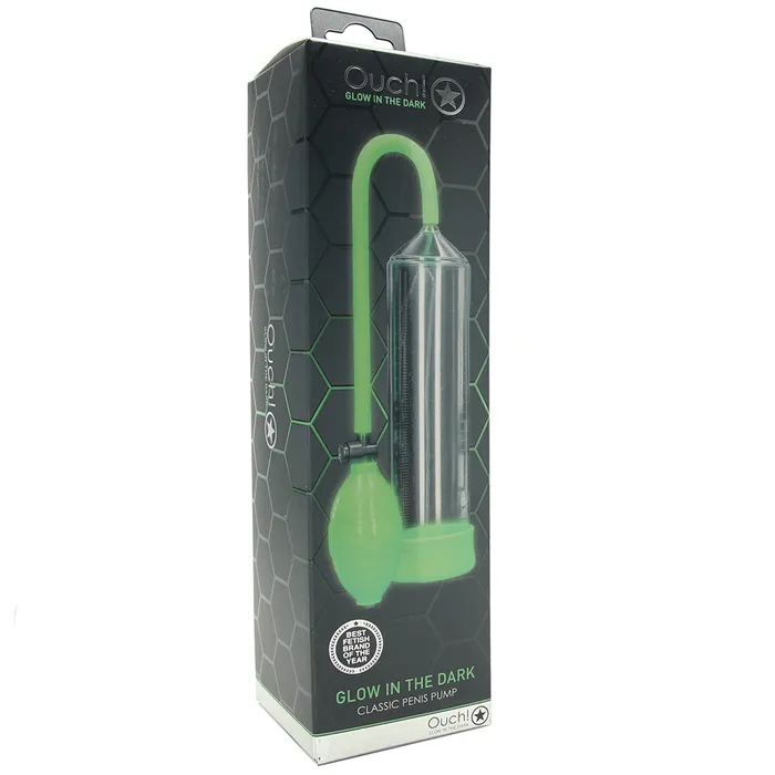 Shots Toys Male Sex Toys Ouch Glow In The Dark Classic Penis Pump Shots Toys Male Sex Toys Ouch Glow In The Dark Classic Penis Pump