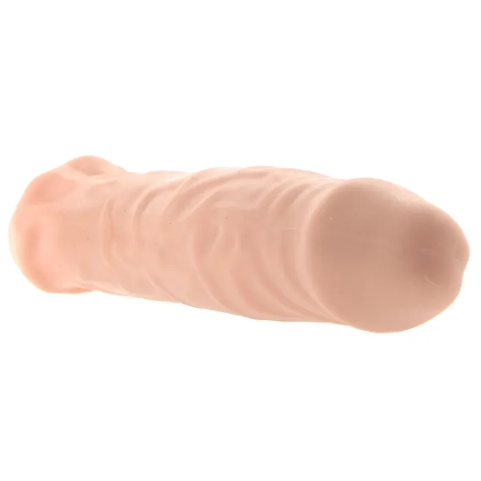 Shots Toys Male Sex Toys RealRock Penis Sleeve 6 Inch Extender in White Shots Toys Male Sex Toys RealRock Penis Sleeve 6 Inch Extender in White