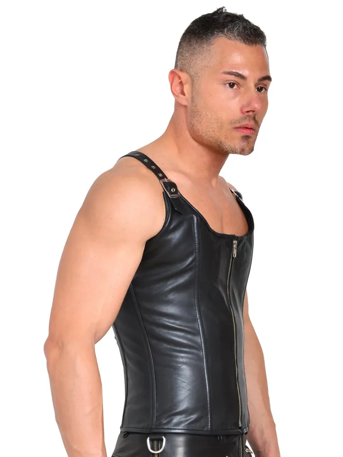 Slayer Mens Corset Vest HonourSkintwocom Female Sex Toys