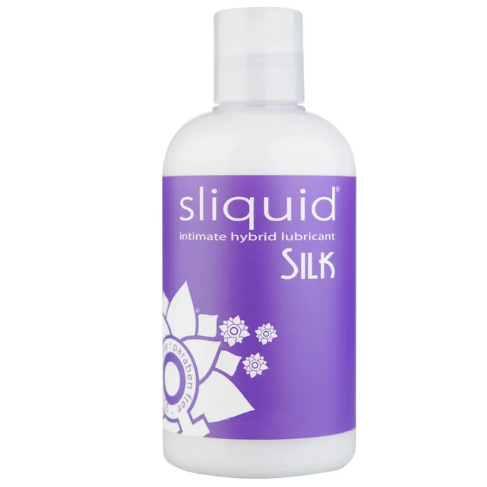 Sliquid Silk Hybrid Intimate Lubricant in 85oz255ml Lubricants