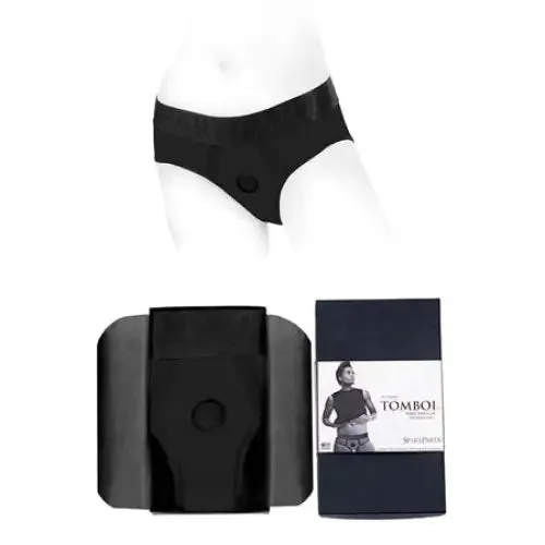 SpareParts Hardware Anal SpareParts Tomboi Nylon Briefs Harness Black Size 2XL SpareParts Hardware Anal SpareParts Tomboi Nylon Briefs Harness Black Size 2XL