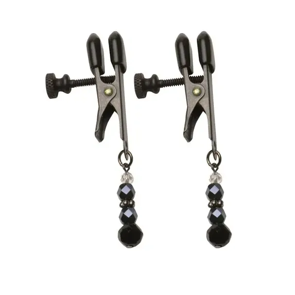 Spartacus Anal Clamp Black Broad Tip Wbeads
