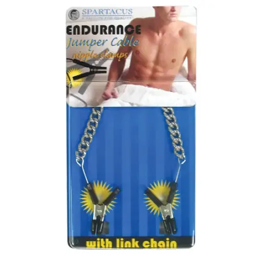 Spartacus Nipple Clitoral Toys Nipple Clamps Endurance Jumper Cable