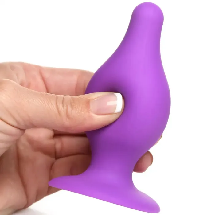 Squeezable Tapered Anal Plug SqueezeIt Male Sex Toys