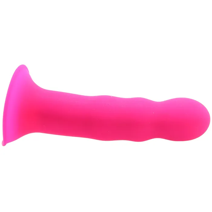 SqueezeIt Wavy Dildo in Pink XR Brands Dildos SqueezeIt Wavy Dildo in Pink XR Brands Dildos