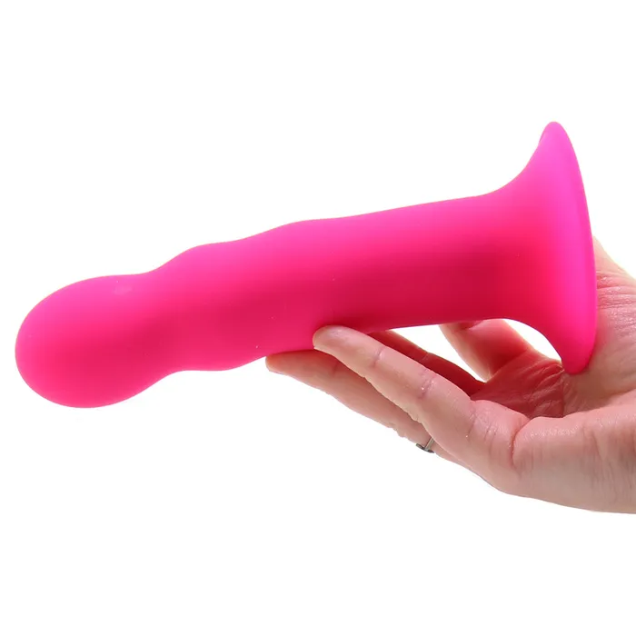 SqueezeIt Wavy Dildo in Pink XR Brands Dildos SqueezeIt Wavy Dildo in Pink XR Brands Dildos