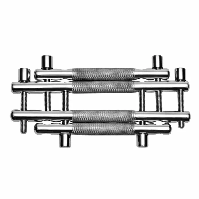 Stainless Steel Lips And Tongue Press Master Series Dildos Stainless Steel Lips And Tongue Press Master Series Dildos
