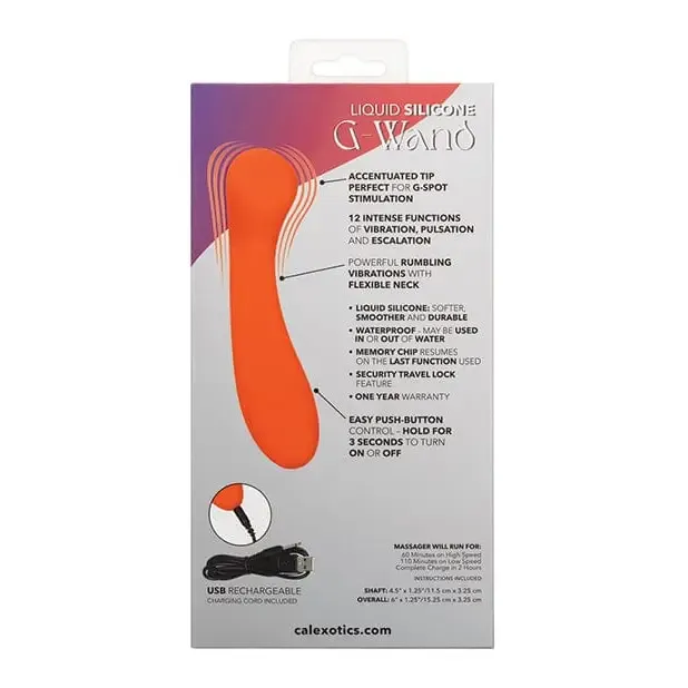 Stella Liquid Silicone Gwand Red CalExotics Vibrators Stella Liquid Silicone Gwand Red CalExotics Vibrators