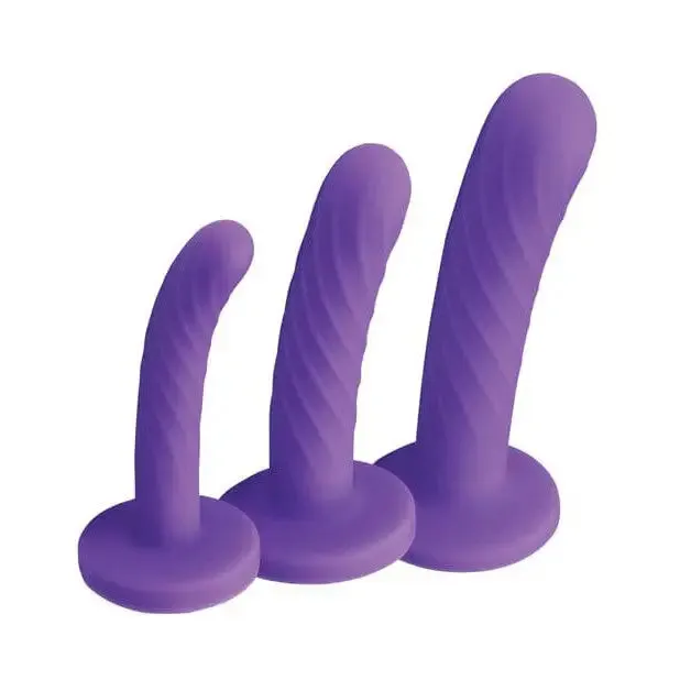 Strap U Anal Strap U Triplay Silicone Dildo Set Of 3 Strap U Anal Strap U Triplay Silicone Dildo Set Of 3