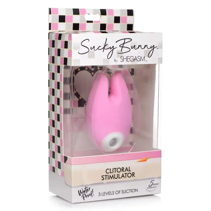 Sucky Bunny Silicone Clitoral Stimulator inmi Female Sex Toys