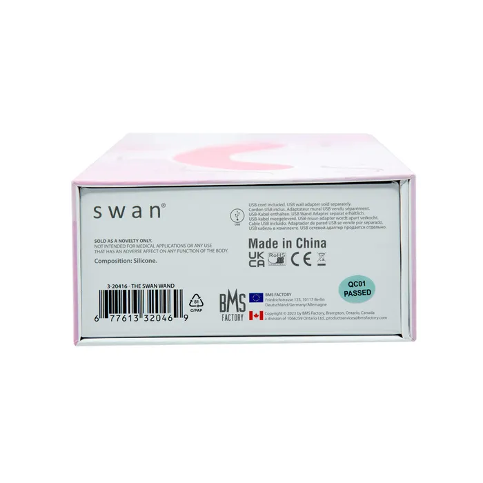 Swan Swan Wand Pink Vibrators