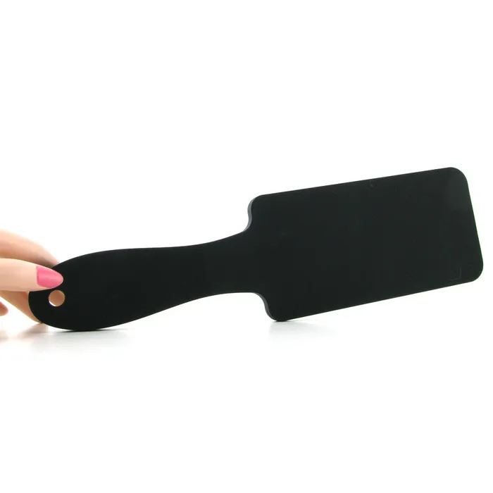 Tantus Thwack Silicone Paddle in Black Anal