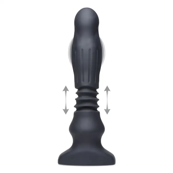 Thunderplugs Male Sex Toys Silicone Swelling And Thrusting Plug With Remote Control Thunderplugs Male Sex Toys Silicone Swelling And Thrusting Plug With Remote Control