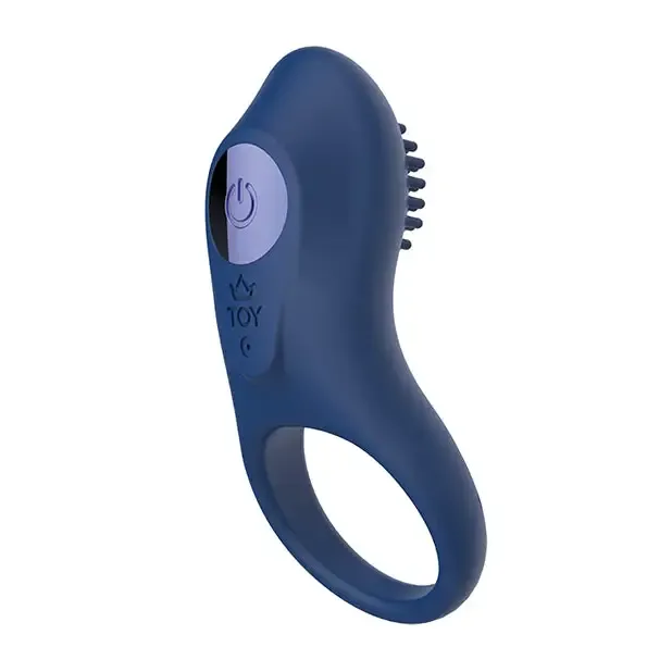 ToyBox Sonic Blue Vibrating Cock Ring California Fantasies Couples