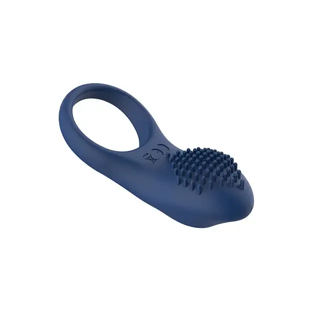 ToyBox Sonic Blue Vibrating Cock Ring California Fantasies Couples ToyBox Sonic Blue Vibrating Cock Ring California Fantasies Couples