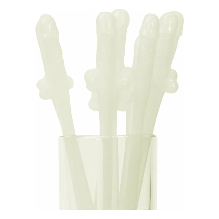TYTF Female Sex Toys TYTF Glow In The Dark Pecker Drink Straws 10pc Set TYTF Female Sex Toys TYTF Glow In The Dark Pecker Drink Straws 10pc Set