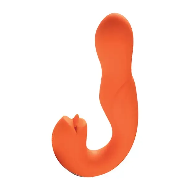 UC Global Trade INC Vibrators Honey Play Box Joi Rotating Head Gspot Vibrator and Clit Licker Orange UC Global Trade INC Vibrators Honey Play Box Joi Rotating Head Gspot Vibrator and Clit Licker Orange