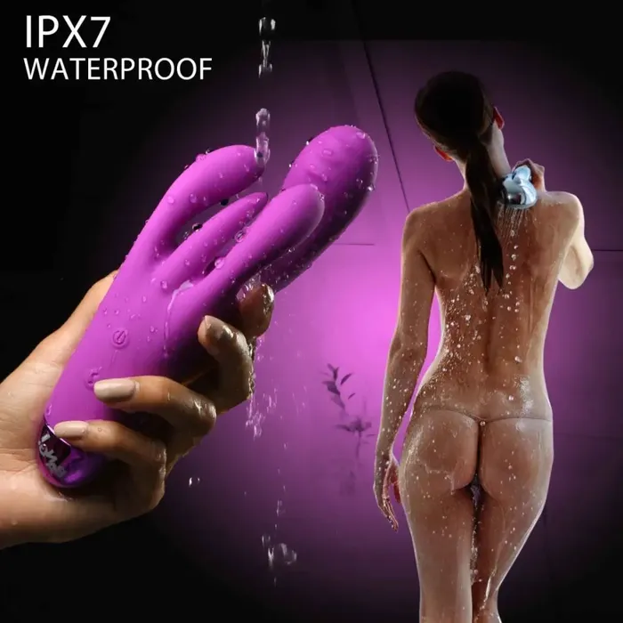 Vibrators BANG BANG 10x Triple Rabbit Silicone Vibrator