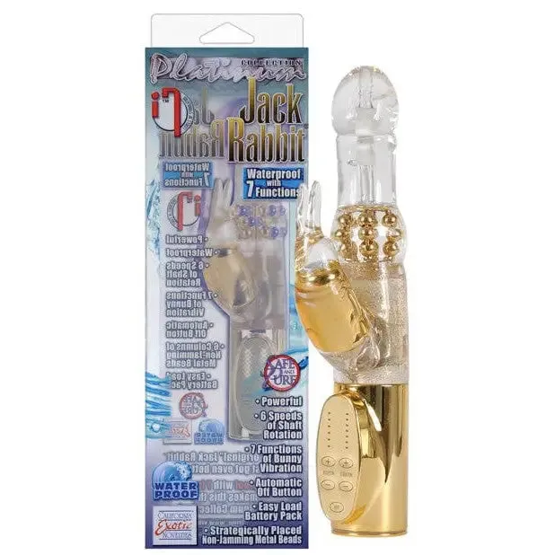 Vibrators CalExotics Jack Rabbits Platinum Collection Vibrators CalExotics Jack Rabbits Platinum Collection