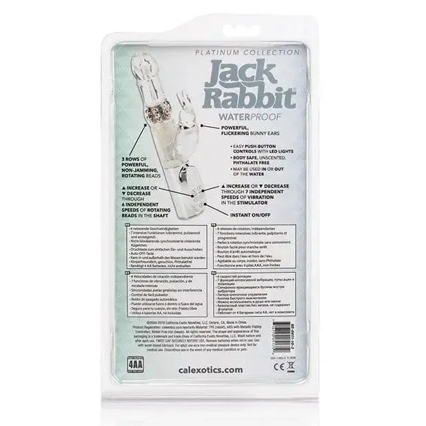 Vibrators CalExotics Jack Rabbits Platinum Collection Vibrators CalExotics Jack Rabbits Platinum Collection