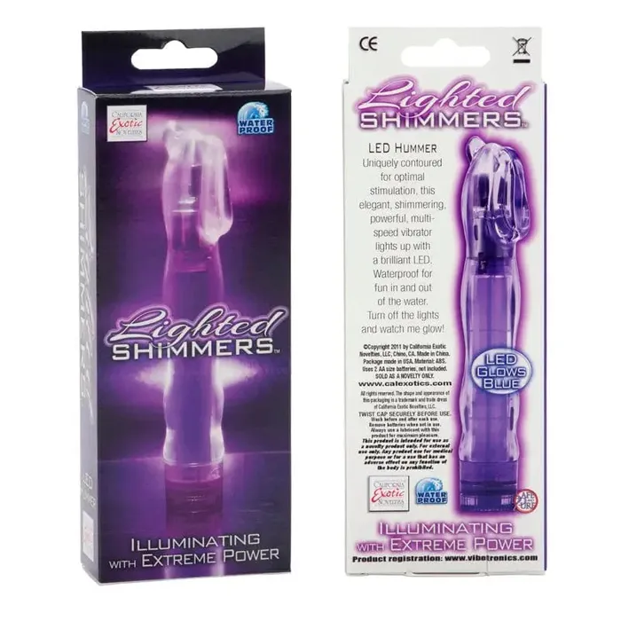 Vibrators CalExotics Lighted Shimmers Led Hummer