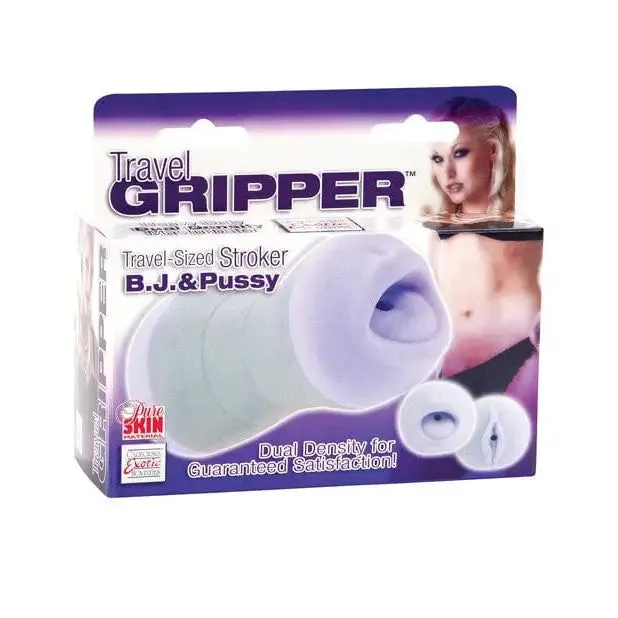 Vibrators CalExotics Travel Gripper Bj Pussy Purple