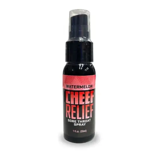 Vibrators Cheef Relief Throat Spray Watermelon 1 oz Little Genie