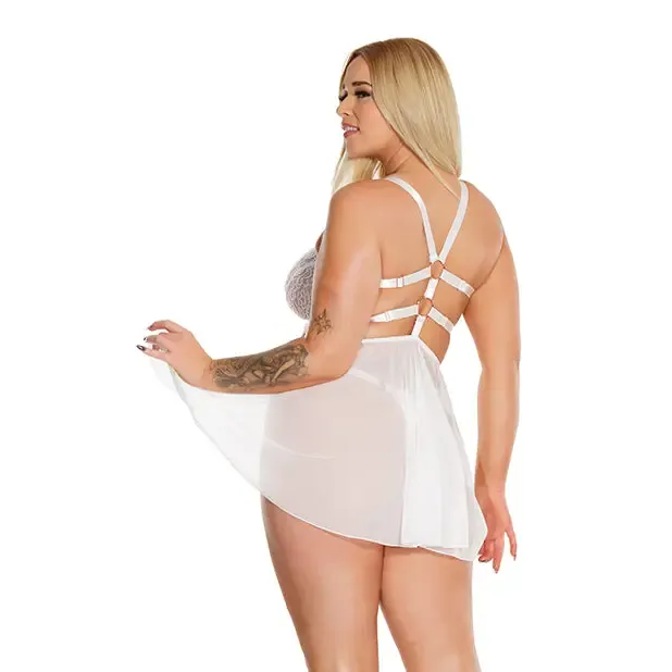 Vibrators Coquette Pleasure Collection Babydoll and Thong Coquette