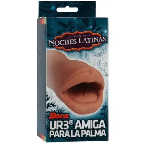 Vibrators Doc Johnson Noches Latinas Ur3 Palm Pal Mouth