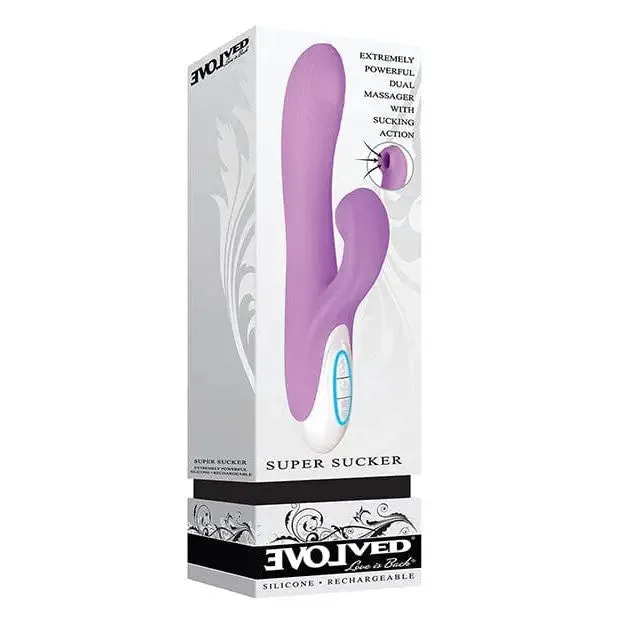Vibrators Evolved Evolved Super Sucker Thumping and Sucking Rabbit Vibrator Vibrators Evolved Evolved Super Sucker Thumping and Sucking Rabbit Vibrator