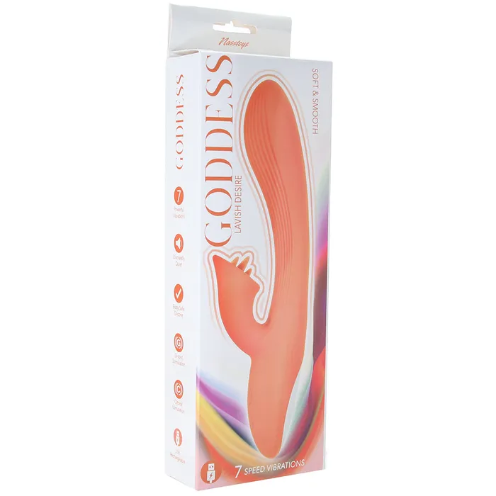 Vibrators Goddess Lavish Desire Rabbit Vibe Nasstoys