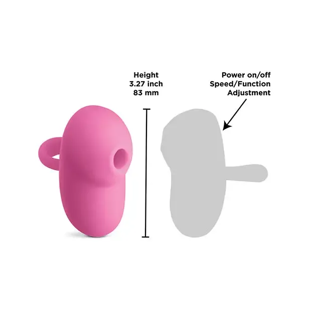 Vibrators INYA Allure Pulsating Air Vibe Dark Purple NS Novelties Vibrators INYA Allure Pulsating Air Vibe Dark Purple NS Novelties