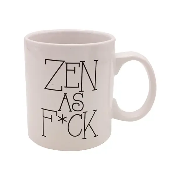 Vibrators Island Dogs Attitude Mug Zen As Fuck 22 Oz