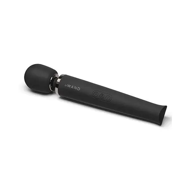 Vibrators Le Wand Le Wand Rechargeable Massager Black