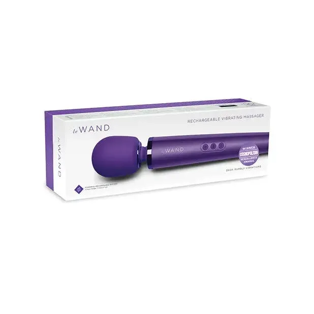 Vibrators Le Wand Le Wand Rechargeable Massager Black Vibrators Le Wand Le Wand Rechargeable Massager Black