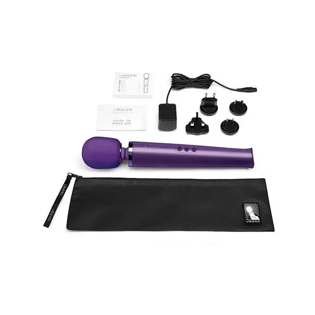Vibrators Le Wand Le Wand Rechargeable Massager Black Vibrators Le Wand Le Wand Rechargeable Massager Black