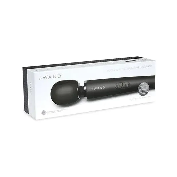 Vibrators Le Wand Le Wand Rechargeable Massager Black Vibrators Le Wand Le Wand Rechargeable Massager Black