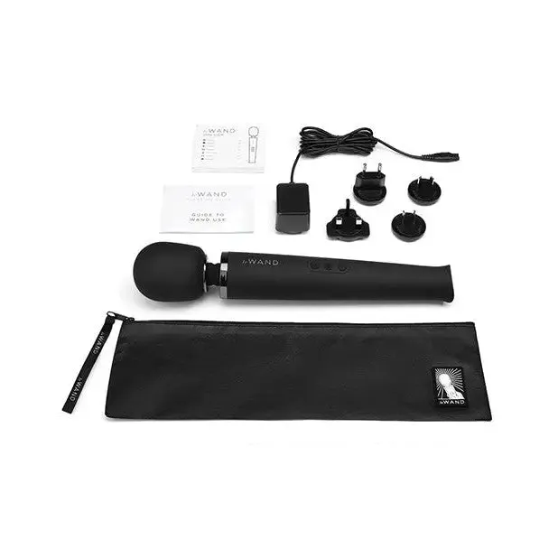 Vibrators Le Wand Le Wand Rechargeable Massager Black Vibrators Le Wand Le Wand Rechargeable Massager Black