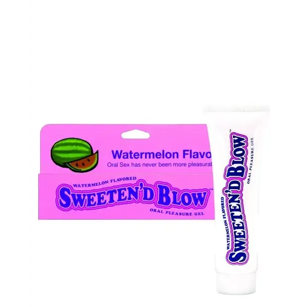 Vibrators Little Genie Sweetend Blow Watermelon15oz Vibrators Little Genie Sweetend Blow Watermelon15oz