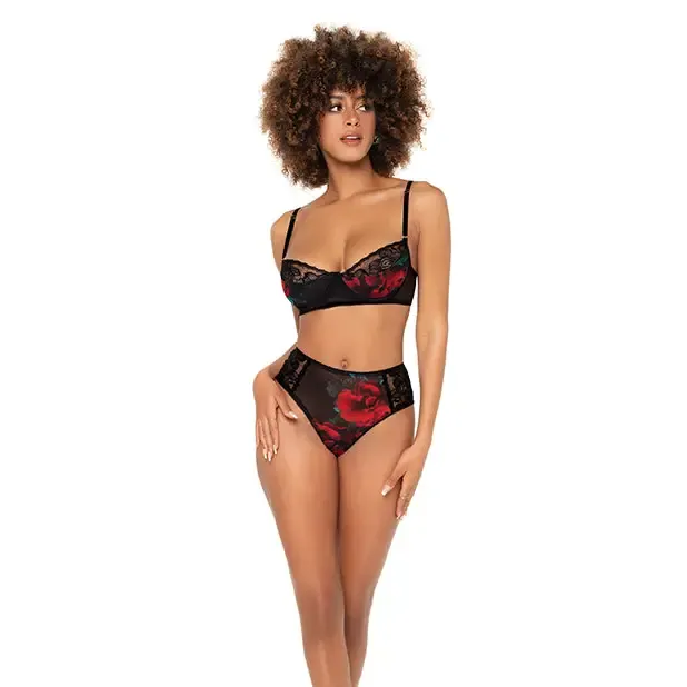 Vibrators Mapale Underwire Bra Top High Waisted Bottom