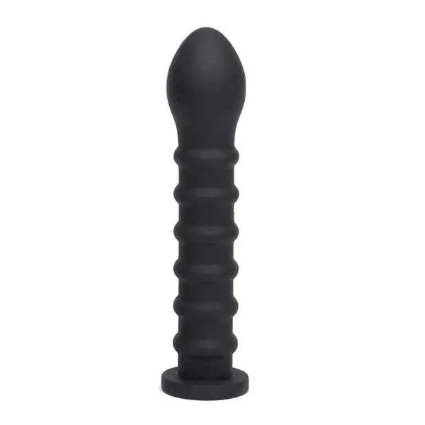 Vibrators Mod Designs MOD Ribbed Wand Black Vibrators Mod Designs MOD Ribbed Wand Black
