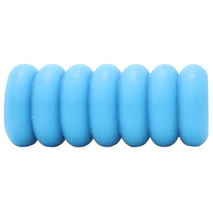 Vibrators Mood Thrill Triple Texture Stroker in Blue Doc Johnson Vibrators Mood Thrill Triple Texture Stroker in Blue Doc Johnson